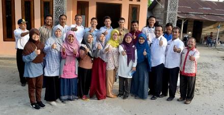 Mahasiswa IPB Berkunjung ke Desa Besar II Terjun - Sergai